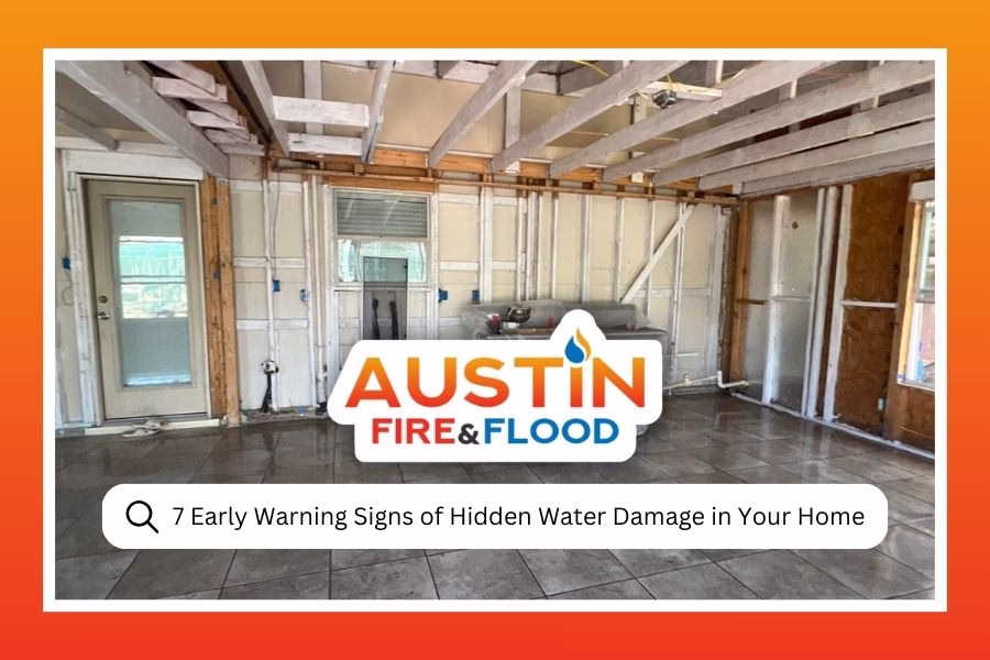7 Early Warning Signs of Hidden Water Damage in Your Home
