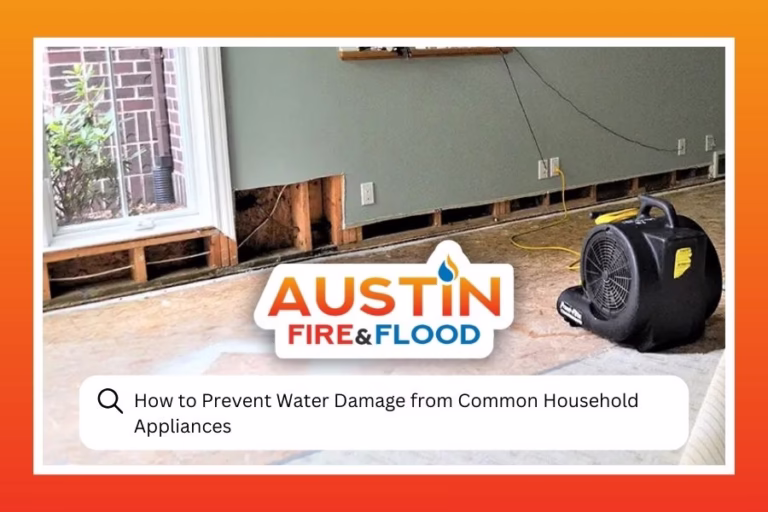 How to Prevent Water Damage from Common Household Appliances