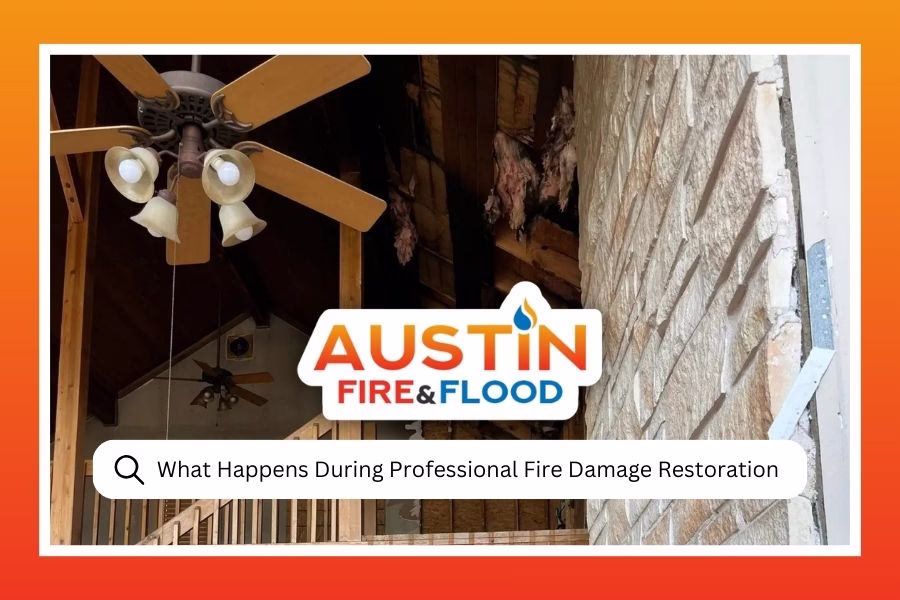 What Happens During Professional Fire Damage Restoration