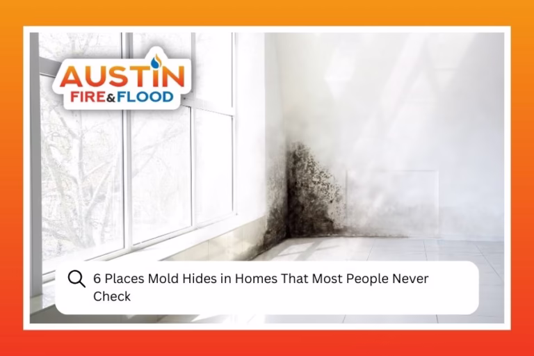 6 Places Mold Hides in Homes That Most People Never Check