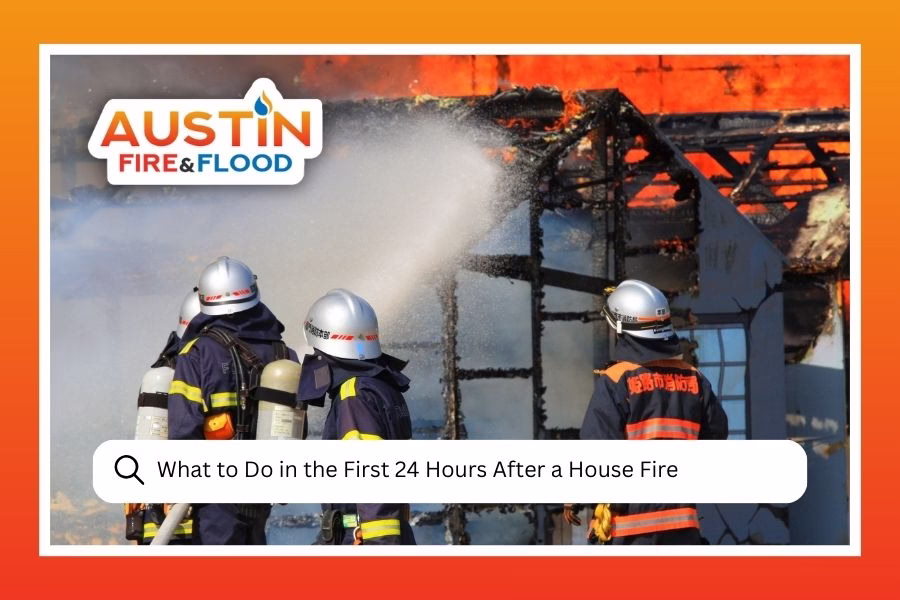 What to Do in the First 24 Hours After a House Fire