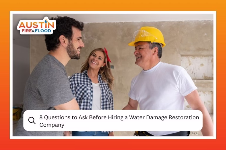 8 Questions to Ask Before Hiring a Water Damage Restoration Company