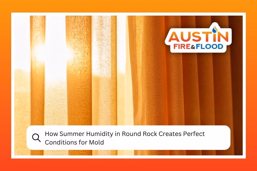 How Summer Humidity in Round Rock Creates Perfect Conditions for Mold
