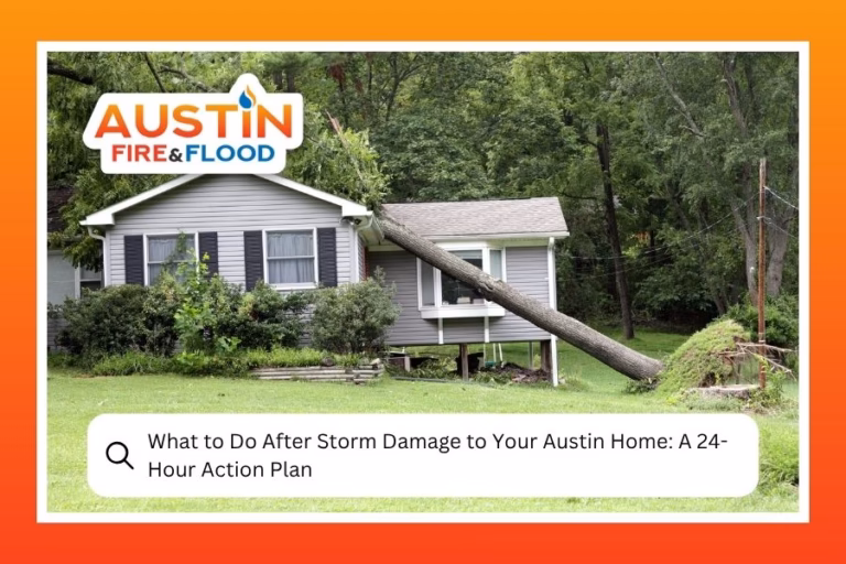 What to Do After Storm Damage to Your Austin Home_ A 24-Hour Action Plan